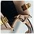 Borsa in pelle beige Fendi 8BS051 - vista 16