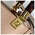 Borsa in pelle beige Fendi 8BS051 - vista 17