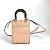 Borsa in pelle beige Fendi 8BS051 - vista 2