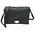 Fendi 8BT116 Black Leather Shoulder Bag