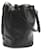 Bolso de hombro Louis Vuitton Noe de cuero Epi negro  ref.1463314