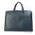 Christian Dior Sacoche en cuir noir Dior Homme - vue 2