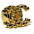 Timeless Chanel Women's Coco Mark Vintage Band Ring Golden Metal  ref.1463406