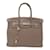 Hermès Sac à main Hermes Birkin 35 en cuir Togo gris étoupe beige  ref.1463573