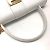 Céline Celine Vintage Weißer Lederhandtasche - Ansicht 3
