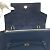 Céline Borsa in pelle navy Celine Blu navy - vista 9