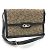 Céline Borsa a spalla con logo Celine Carriage Hardware Marrone