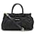 Prada Tessuto Bow Handbag Black Leather Nylon  ref.1463661