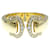 Cartier Boucle C Ring in Yellow Gold Golden  ref.1463845