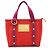 Borsa tote Louis Vuitton Antigua Cabas PM Rosso - vista 2