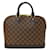 Borsa a mano Damier Alma Louis Vuitton Marrone Damier ebene Tela  ref.1464236