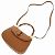 Borsa in pelle Gucci Bamboo Marrone - vista 7