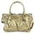 Bolso tote Gucci Sukey en oro metálico Dorado Cuero  ref.1464388