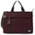 Bolsa de nylon bordeaux Prada Vermelho  ref.1464391