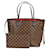 Bolso tote Neverfull MM Louis Vuitton Roja Fucsia Damier ebene  ref.1464401