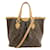 Louis Vuitton Palermo PM Monogram Tote Bag Brown Patent leather Cloth  ref.1464488