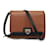 Salvatore Ferragamo Gancini Shoulder Bag Brown Black Leather  ref.1464532