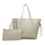 Louis Vuitton Neverfull MM Tote Bag Beige Leather  ref.1464716