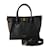 Louis Vuitton On My Side PM Handbag Brown Black Leather Patent leather  ref.1464757