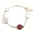 Bracelet de charme Lucky Spring de Van Cleef & Arpels Or rose Blanc  ref.1464886