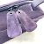 Borsa in pelle viola Chanel Porpora - vista 6