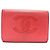Cartera compacta trifold CC Mark Chanel A70796 Rosa