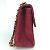 Borsa a spalla in pelle rossa Chanel Rosso - vista 5