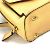 Céline Zaino mini in pelle beige Celine - vista 6