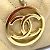 Bolsa de ombro Chanel CC Coco Charm Bege - vista 7