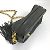 Borsa a spalla in pelle grigia Chanel Marrone - vista 4