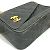 Borsa a spalla in pelle grigia Chanel Marrone - vista 7