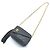 Borsa a spalla in pelle grigia Chanel Marrone - vista 8