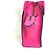 Céline Borsa in pelle rosa Celine - vista 3