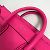Céline Borsa in pelle rosa Celine - vista 6