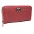 Chanel A68733 Boy Zip Around Long Wallet Rosa