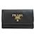 Prada Saffiano Leather Key Case Black  ref.1465045