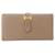 Hermès Hermes Bearn Soufflet Etoupe Long Wallet Beige Leather  ref.1465148