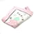 Serviette de bain Chanel Camélia Coco Mark Rose Blanc - vue 2