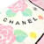 Serviette de bain Chanel Camélia Coco Mark Rose Blanc - vue 3
