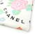 Serviette de bain Chanel Camélia Coco Mark Rose Blanc - vue 5