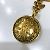 Portachiavi charm vintage Chanel 31 D'oro - vista 11