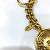 Portachiavi charm vintage Chanel 31 D'oro - vista 12