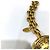 Portachiavi charm vintage Chanel 31 D'oro - vista 5