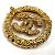 Spilla circolare in oro CC di Chanel D'oro - vista 13