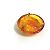 Spilla cerchio arancione Chanel - vista 10