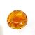 Spilla cerchio arancione Chanel - vista 5