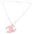 Chanel 04A rosa Halskette Pink  ref.1465207