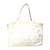 Sac fourre-tout en coton blanc Chanel  ref.1465217