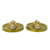 Timeless Orecchini rotondi Chanel CC Mark Circle D'oro - vista 4