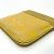Monedero de cuero amarillo Chanel - vista 3